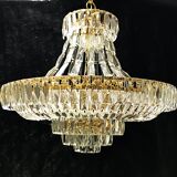 Murano crystal chandelier 1970