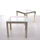 Pair of Renato Zevi side tables, Hollywood Regency tables, Italy from the 1970s.