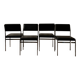 4 chaises de salle à manger néerlandaises Pastoe SM07 par Cees Braakman