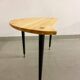 Kidney-Shaped Side Table Produced by Svensk Fur, Sweden, 1970s