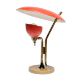 Lampe de table italienne du milieu du siècle par oscar torlasco pour lumen milano, années 1950