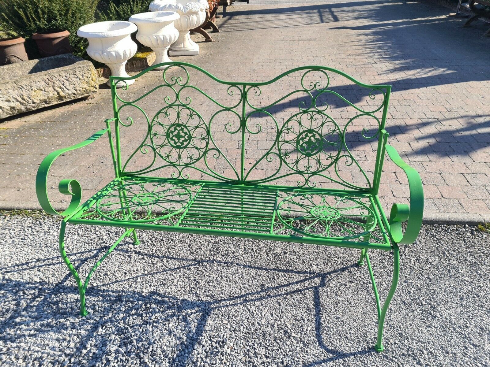 Banc de jardin en fer