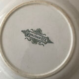 4 green BFK nasturtium plates