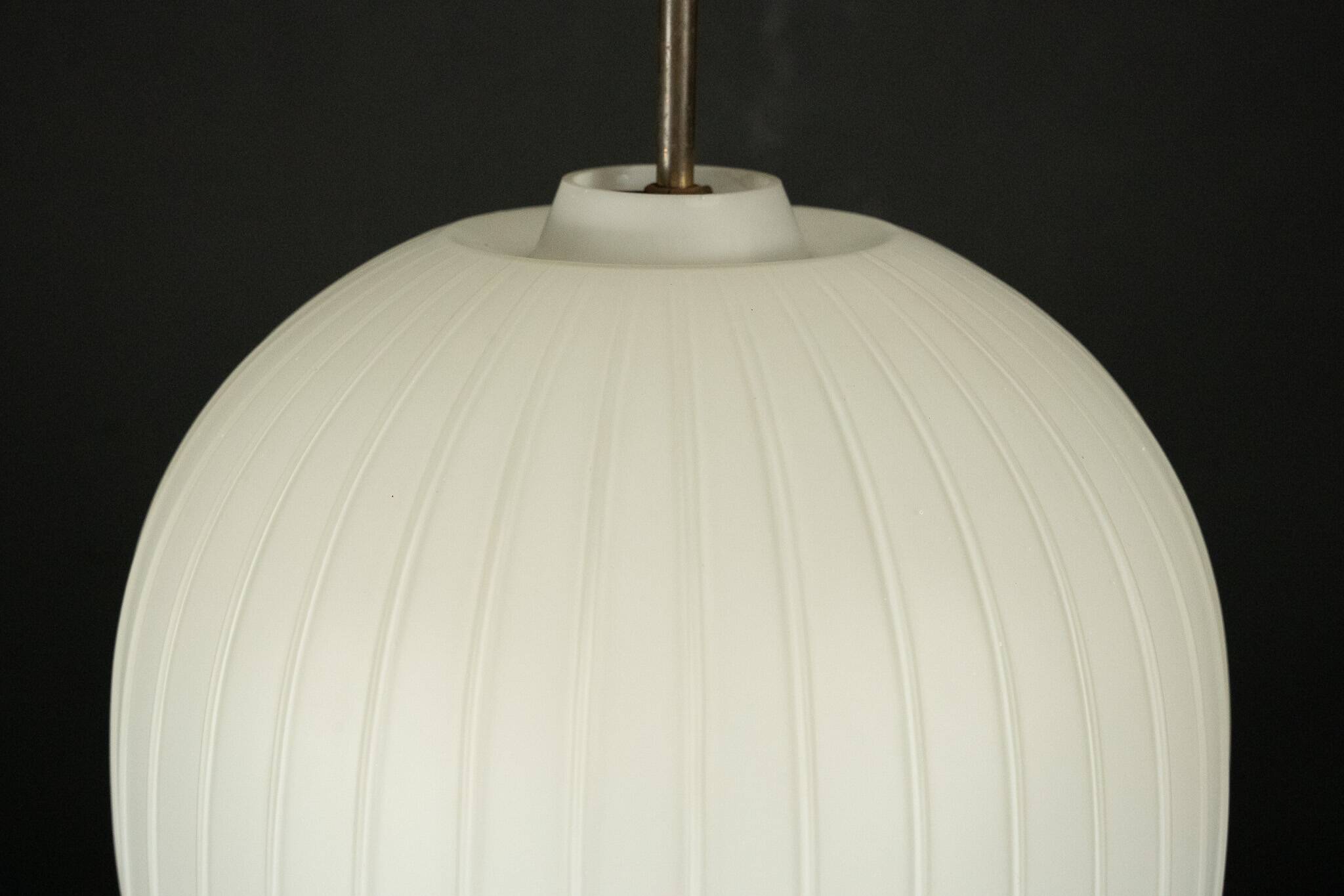 Mid-Century Italian pendant light in the style of Arredoluce Monza. Italy 1950