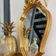 Old gilded mirror 40x24 cm