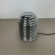 Vintage Table Lamp made of Chromed Metal by Kazuo Motozawa for Staff Leuchten, Germany, 1970s