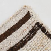 Tapis coureur beige & marron