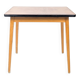 Bureau vintage Mid-Century pour enfant en bois table d’écolier rétro pour c