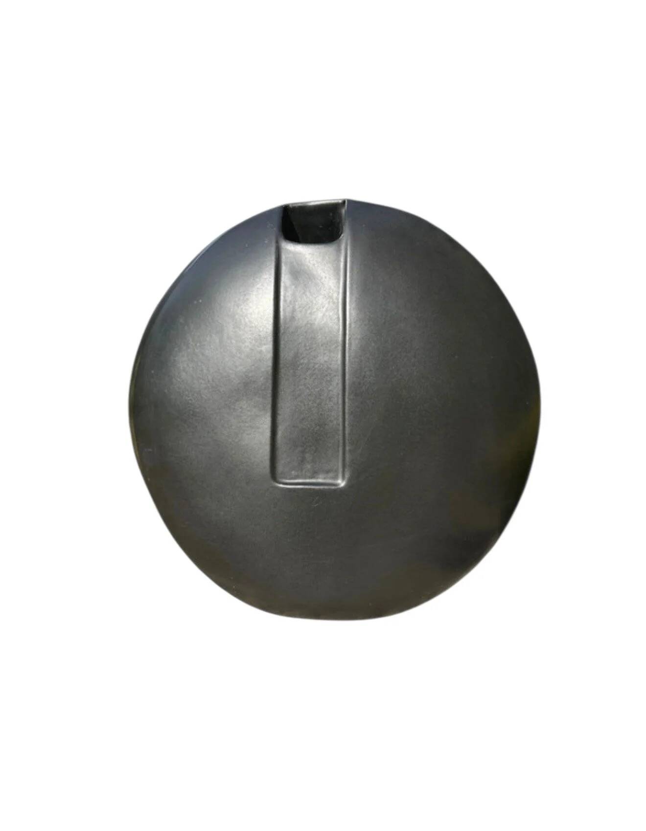 Vase by Yves Mohy for Virebent in ceramic, France 1970