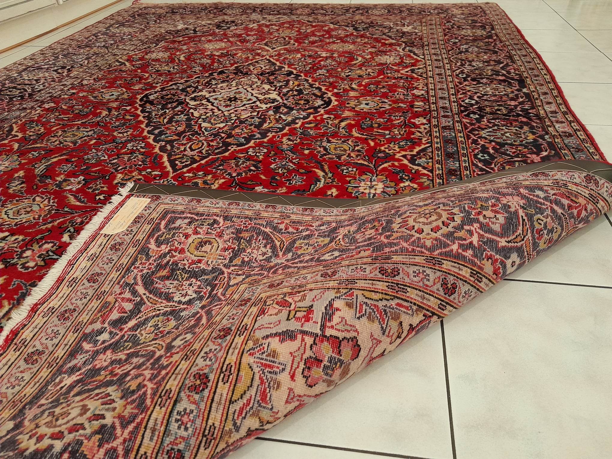 Handmade persian keshan rug 300x200cm