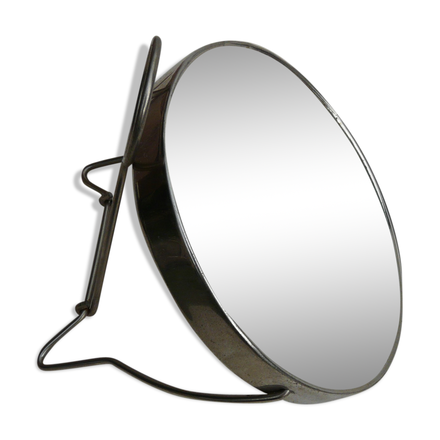 Mirror barber 2 faces a magnifying