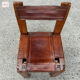 Suite de 4 chaises S11 X par Pierre Chapo, 1960