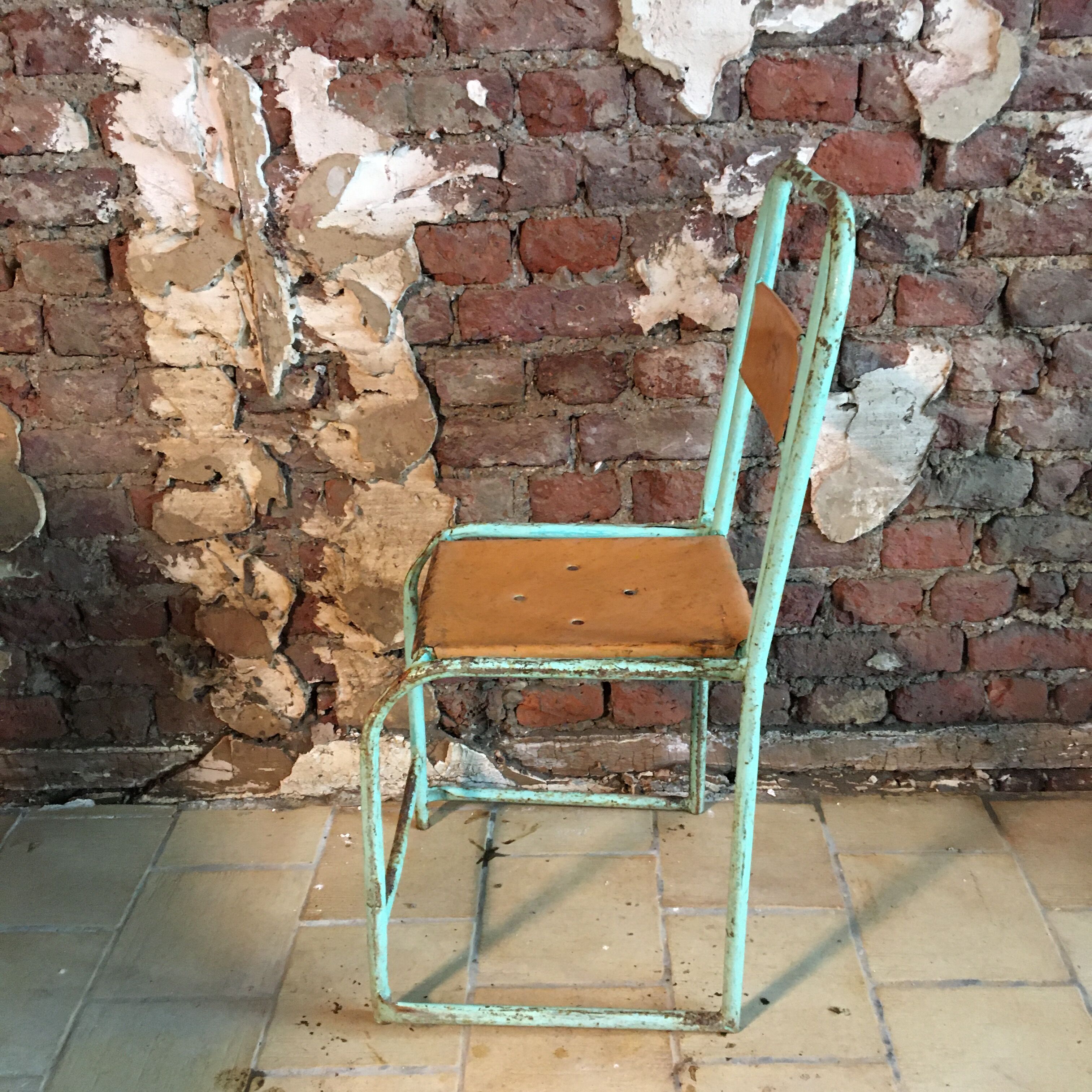 Vintage metal chair