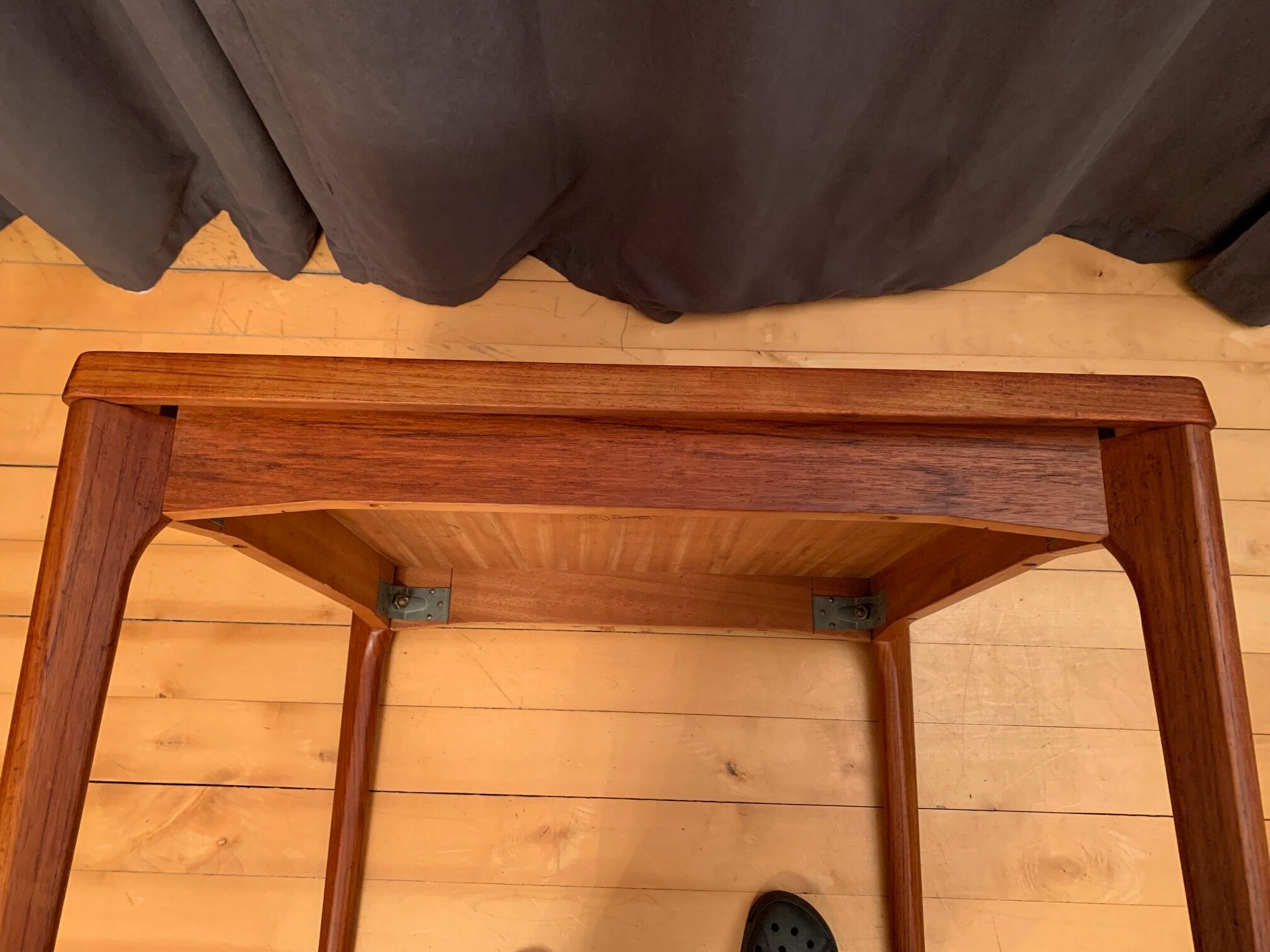 Coffee table by Henning Kjærnulf, Vejle Stole & Møbelfabrik, Denmark, 1960s.