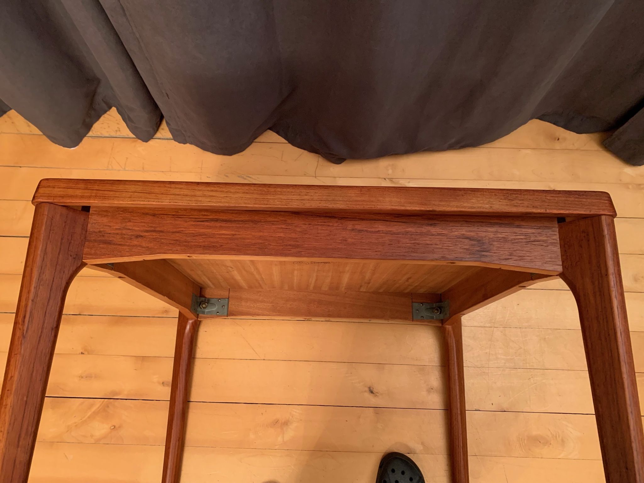 Coffee table by Henning Kjærnulf, Vejle Stole & Møbelfabrik, Denmark, 1960s.