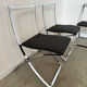 Table et 6 chaises pliante Luisa vintage design italien Marcelo Cuneo