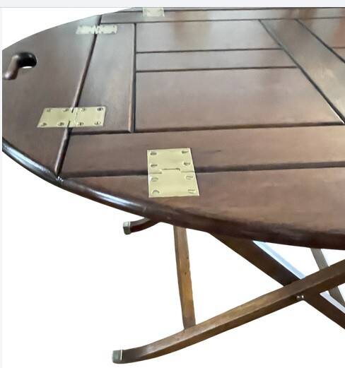 Table basse de marine "Buttler" XIXe