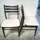 Paire de chaises vintage design scandinave