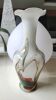 Vase in vintage blown opaline glass