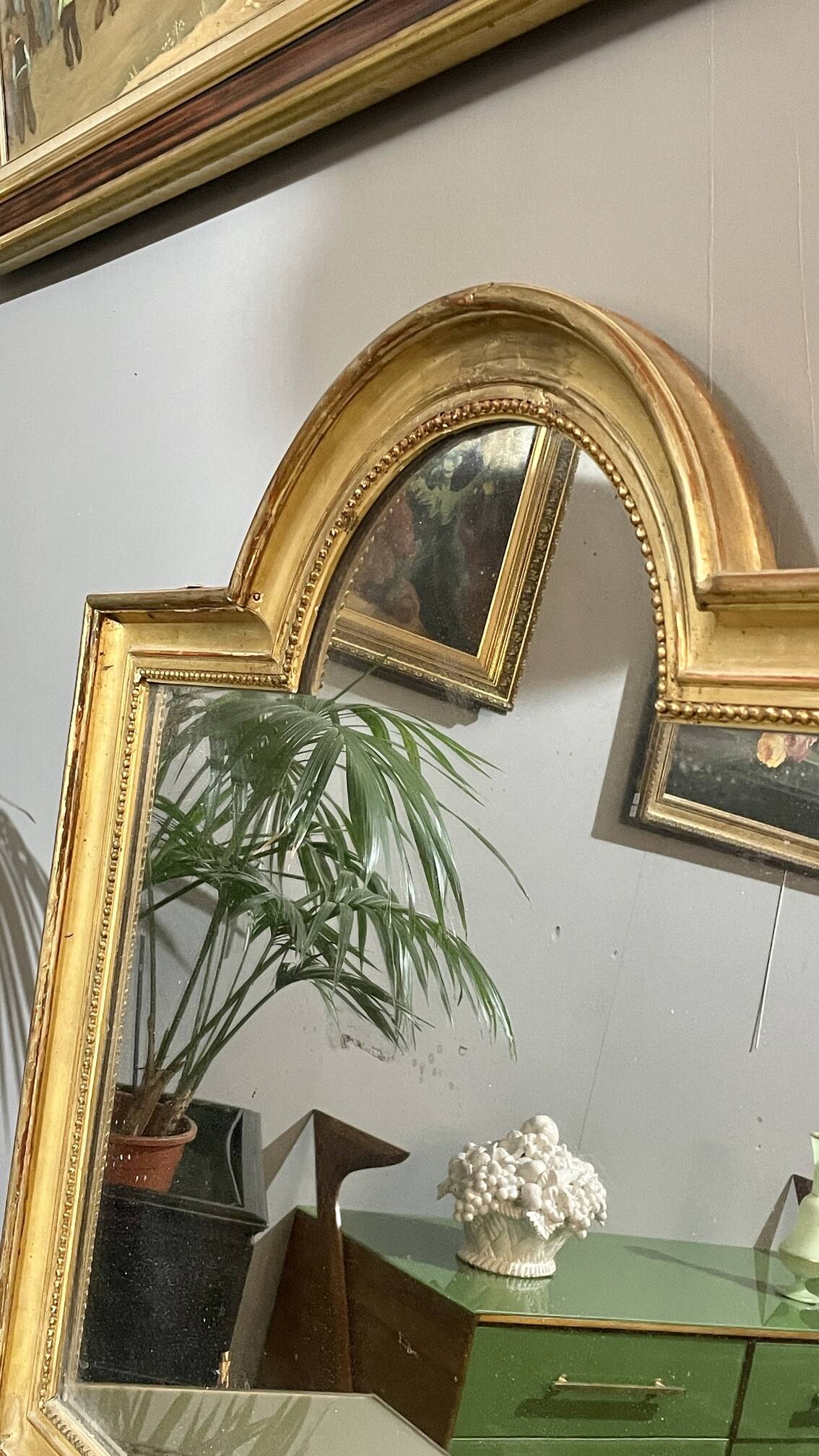 Neoclassical mirror, late 19th century