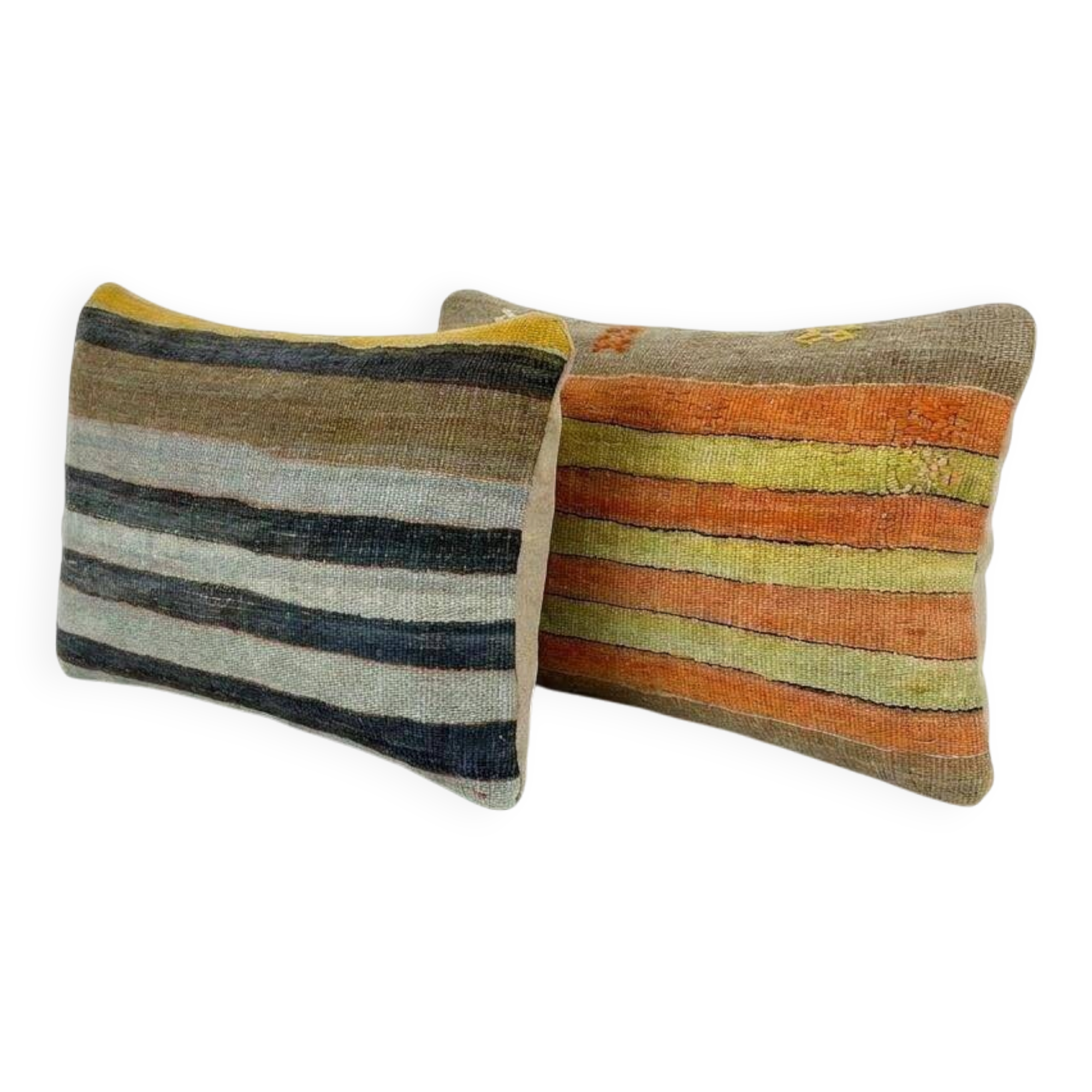 Set of 2 vintage Turkish cushion covers 41x61 cm