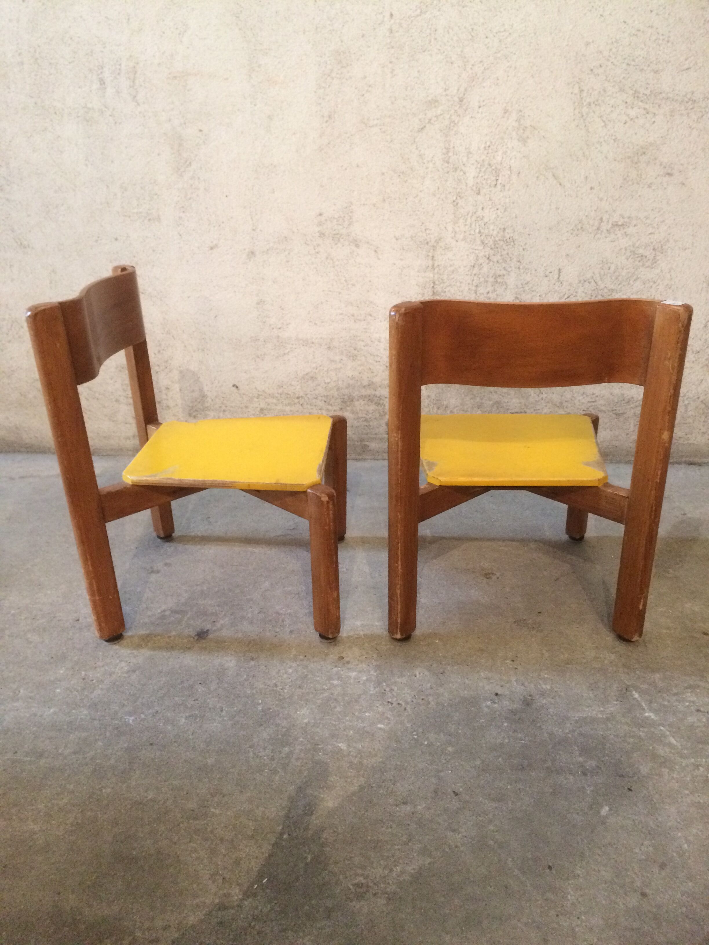 Pair of child chairs