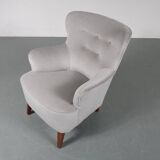 1950s Pair of Theo Ruth Lounge Chairs for Artifort, the Netherlands