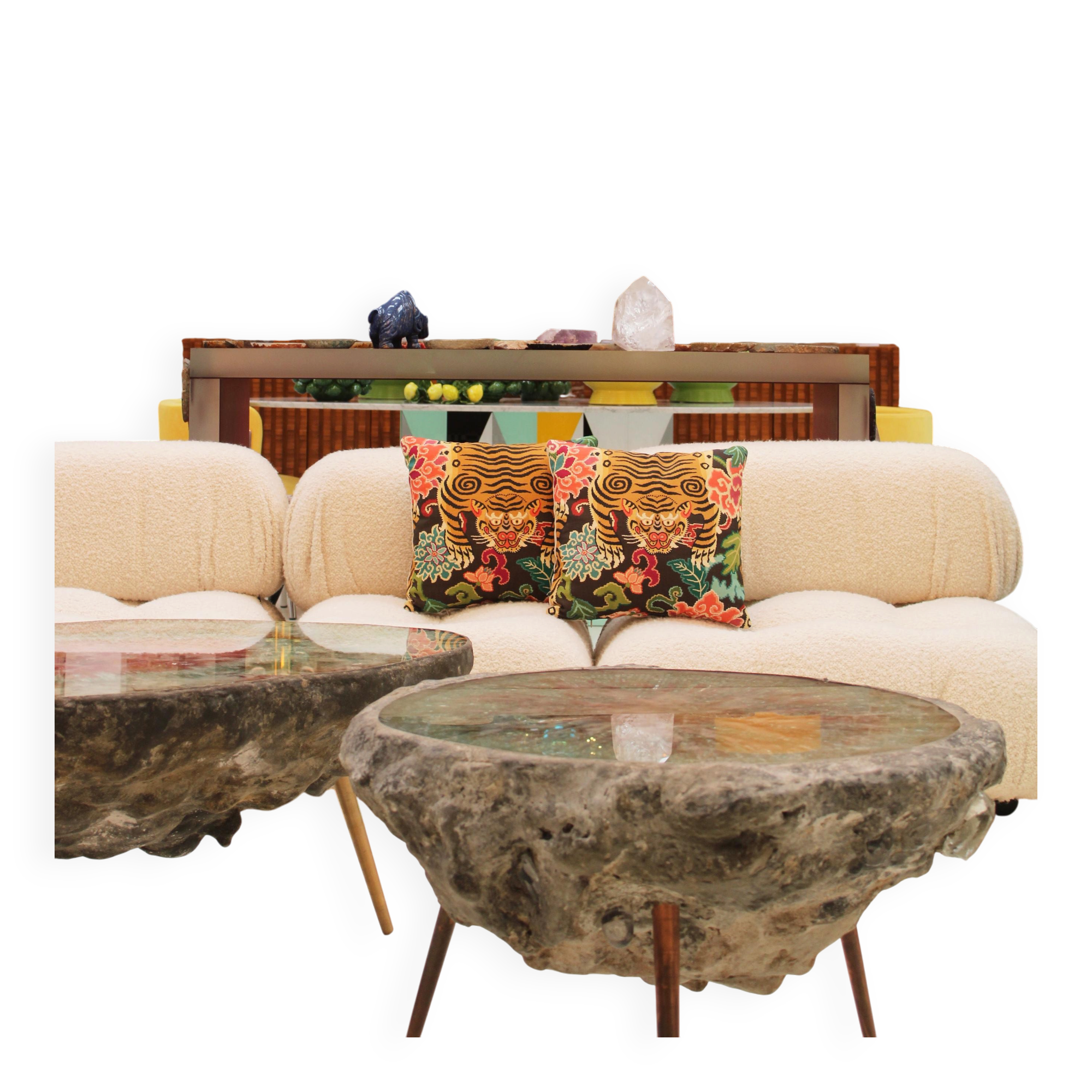 White Modular Sofa Model Camaleonda Designed By Mario Bellini. Italy 1970