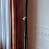 Brutalist wrought iron floor lamp