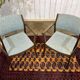 Pair of English teak armchairs from the 1970s.