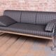 Bauhaus Sofa in Chrome and Fabric from Robert Slezak, Czech, 1930s