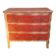 Hand painted chest of drawers