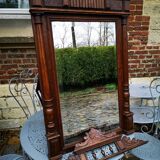 Henry II style trumeaux mirror