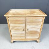 Vintage pencil reed cabinet, 1970s