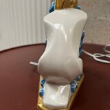 Art deco porcelain night light