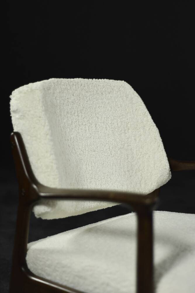 Vintage Scandinavian modern lounge chair in teak Domus by Inge Andersson for Bröderna Andersson.