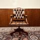 Classic English President Chair Brown Office chair