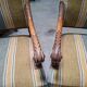 Pair of walnut armchairs – Louis XIII style – Turned and carved wood - X