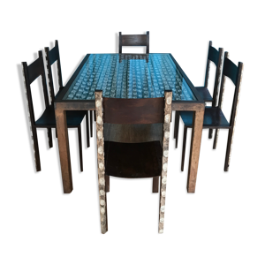 Table en bois de Palétuvier