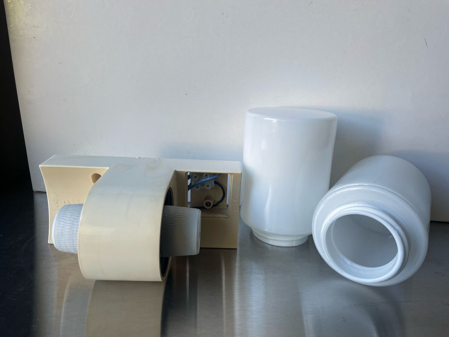 Scandinavian midcentury design bathroom light double sided