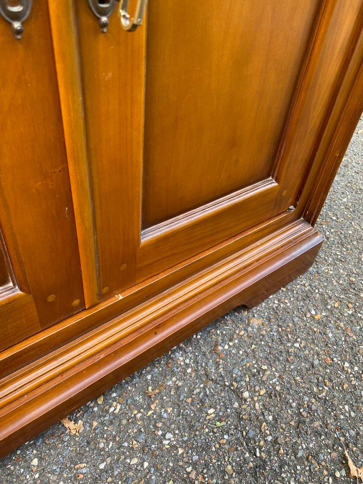 Louis Philippe secretary in solid wood and burl