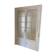 Double Haussmannian wooden door with cathedral glass - 245 cm
