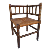 Corner armchair turned rosary style