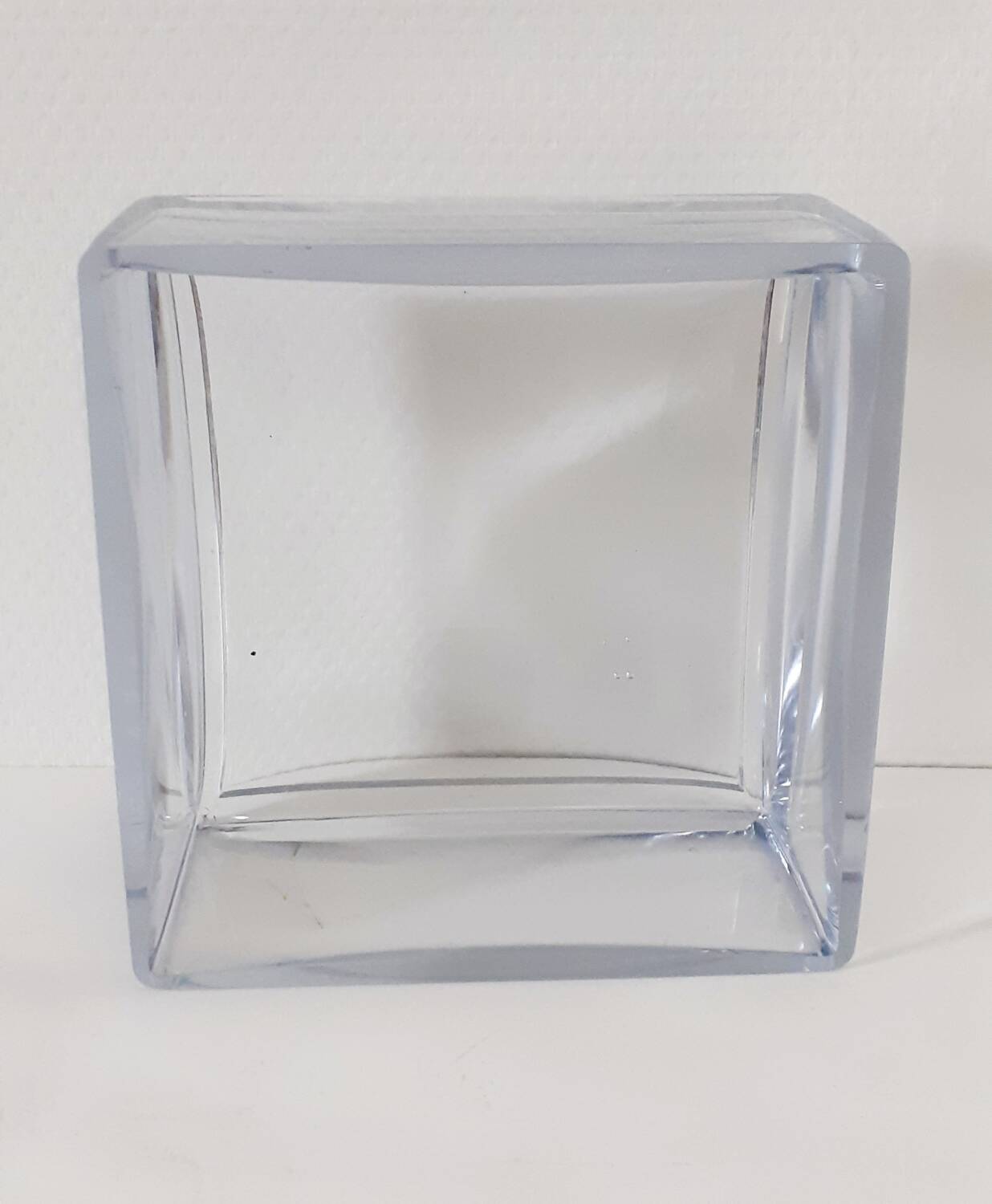Vintage glass empty pocket