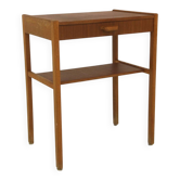 Table de chevet scandinave en teck, Suède, 1960