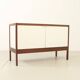 Reversible sideboard designed by Dieter Wäeckerlin for Idealheim, Switzerland, 1963