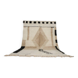 White Moroccan Rug - Modern Living Room Rug 150/250cm