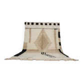 Tapis marocain blanc - Tapis de salon moderne  150/250cm