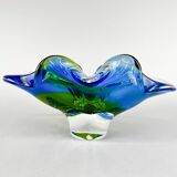 1960's Art Glass Bowl by Josef Hospodka, Czechoslovakia