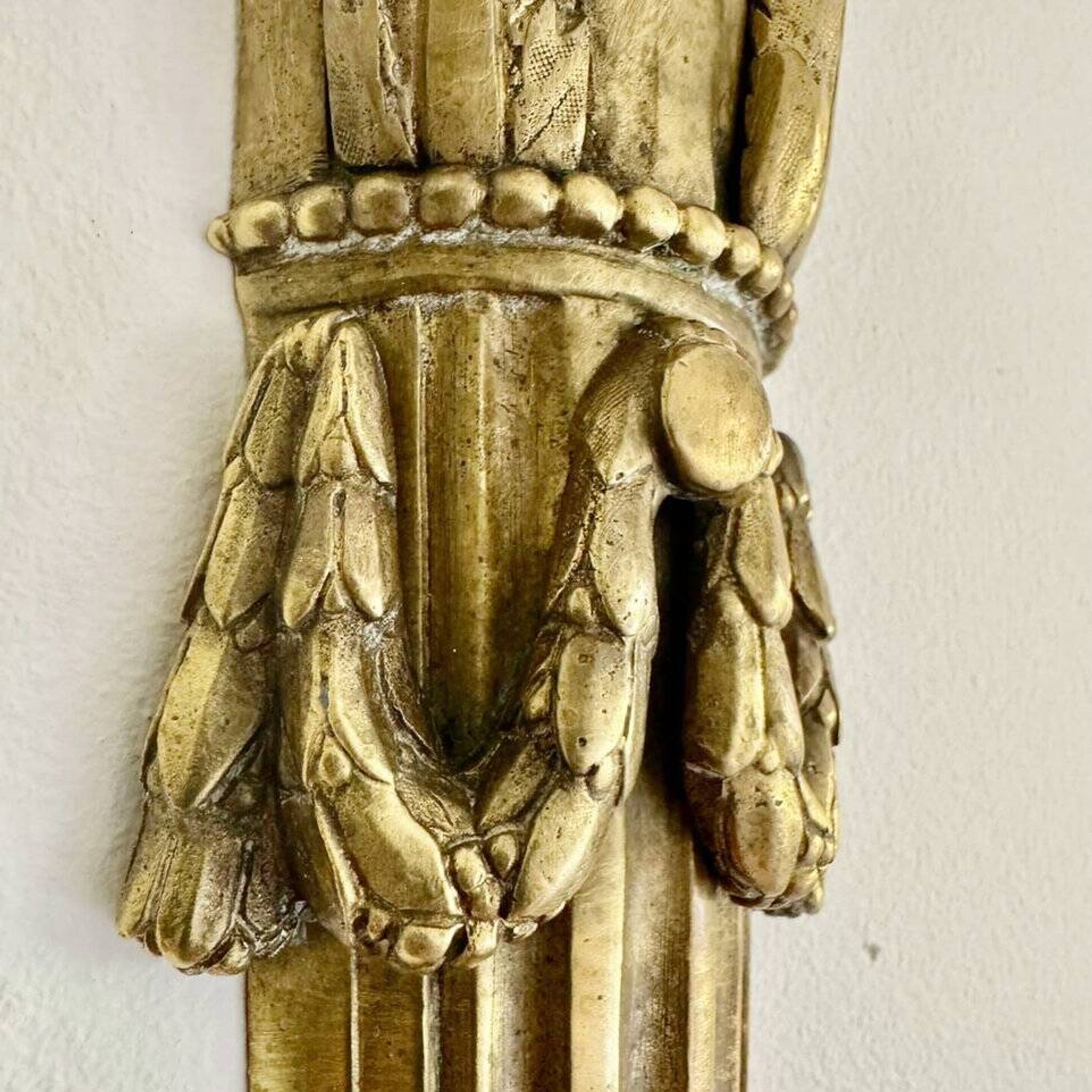 Pair of Mid-19th Century Napoleon III 2-Branch Gilt Bronze Candle Sconces
